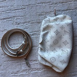 Louis Vuitton pouch on strap purse